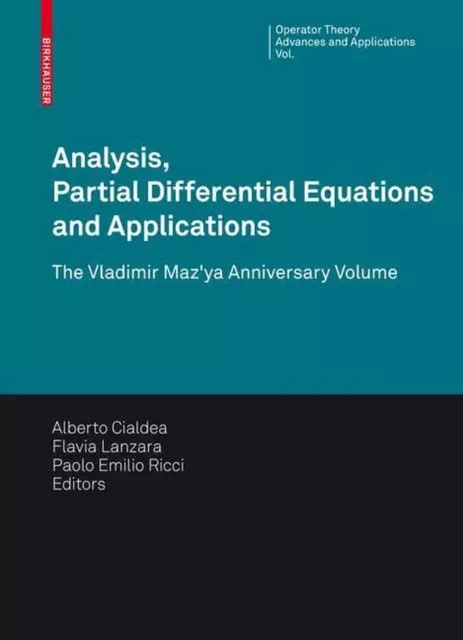 Analyse Quations Aux D Riv Es Partielles Et Applications Le