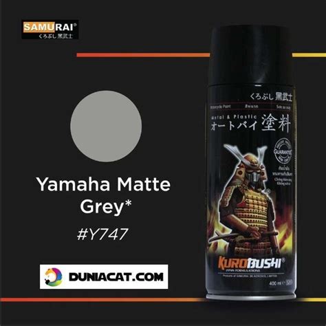 Jual Samurai Paint Y Yamaha Matte Grey Abu Doff Cat Semprot Pilox