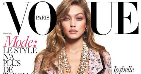 Gigi Hadid Goes Naked For Vogue Paris