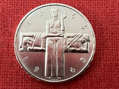 5 Franken Gedenkmünze 1963 Silber TOP Rotes Kreuz Kaufen auf Ricardo