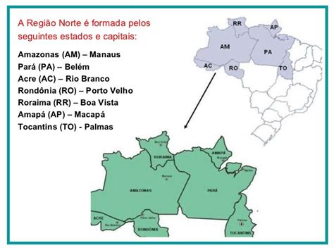 Região Norte Estados E Capitais - Sigla Da Região Norte | Brasil Estados e Capitais – AWPMK