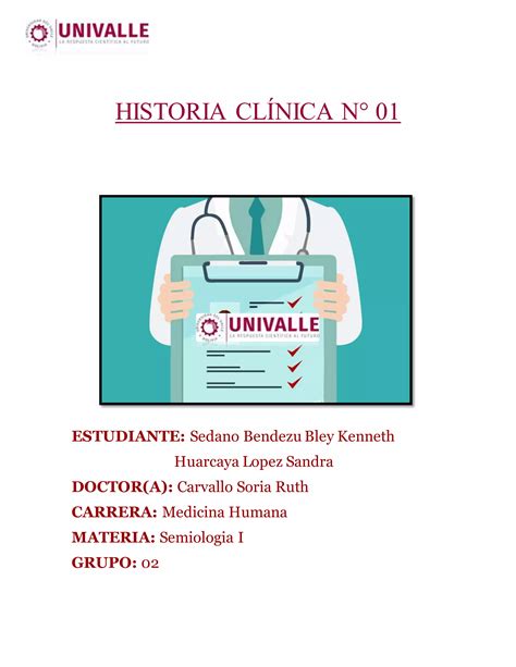 Historia Cl Nica N Grupo Docx