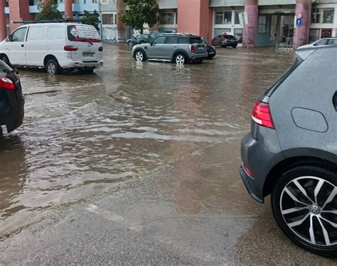 Forte Chuva Provocou Inunda Es Urbanas Em Set Bal O Setubalense