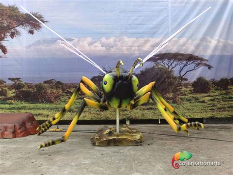 Giant Animatronic Wasp Ccaa 038 Produce Animatronic Artworks For