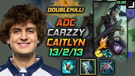 Caitlyn Adc Build Carzzy Galeforce Fleet Footwork LOL EUW Challenger