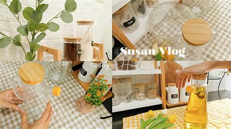 Shopee Haul Peralatan Dapur Membersihkan Barang Kesayangan Unboxing