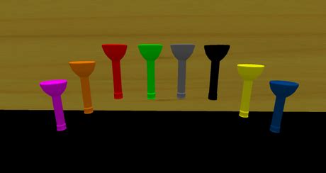 life marketplace multi colored flashlight pack