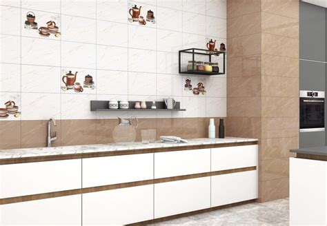 Glossy X Mm Kitchen Digital Ceramic Wall Tiles X Ft X