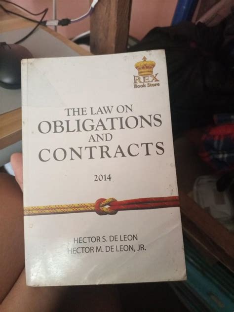 The Law On Obligations And Contracts OBLICON Hobbies Toys Books