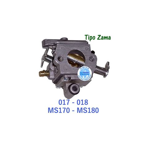 Carburador ZAMA Motosierra STIHL 017 018 MS170 MS180