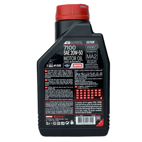 Aceite W Full Sintetico Motul