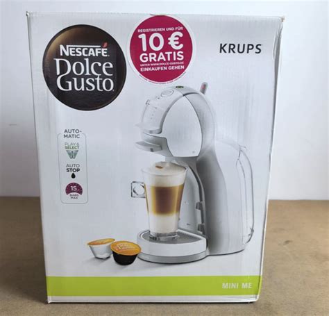 Капсульная кофемашина Nescafe Dolce Gusto Mini Me, белый купить по ...
