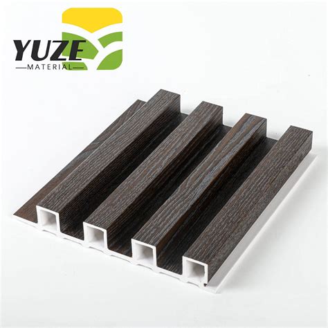 pvc wpc wall panel wpc fluted wall panel wpc cladding  wall
