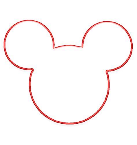 Outline Of Mickey Mouse Free Download On Clipartmag