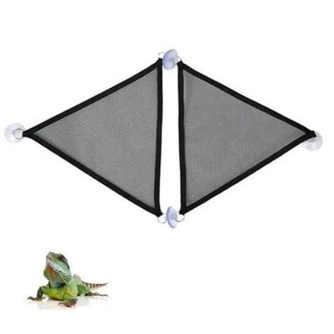 Chaise Hamac Avec Ventouse Filet Triangulaire D Escalade Pour Reptiles