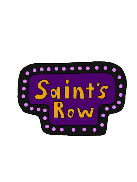 Saints Row logo by PanditiaArts39 on DeviantArt