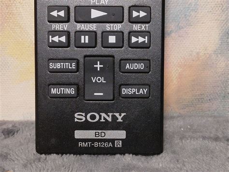 Genuine Sony Blu Ray Dvd Remote Rmt B A Bdp S Bdp S Bdp S