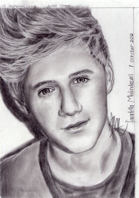 Drawing Of Niall Horan By Dellallala On Deviantart