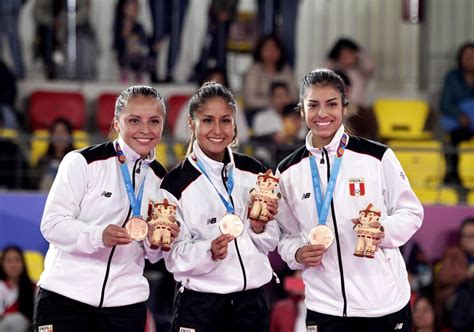 Lima 2019 Perú Gana Medalla De Bronce En Karate Femenino Por Equipos Galería Fotográfica