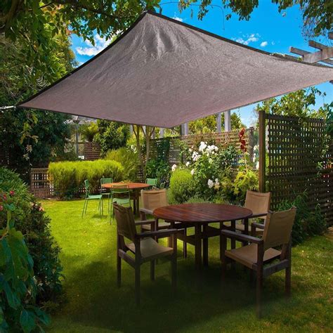 Outdoor Patio Sun Shade Sail Canopy Square Uv Resistant 6 56x9 84FT