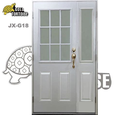 Steel Door With Glass Panel - gtsteeldoor.com