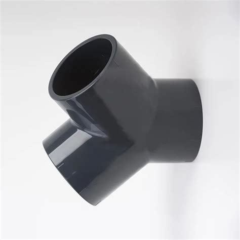 China Pvc Y Type Tee Cheap Price Welding Tube Fitting Manufacturer