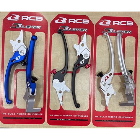 Rcb Honda Adv 150 Adv 160 S3 Alloy Adjustable Brake Lever Set New Matt