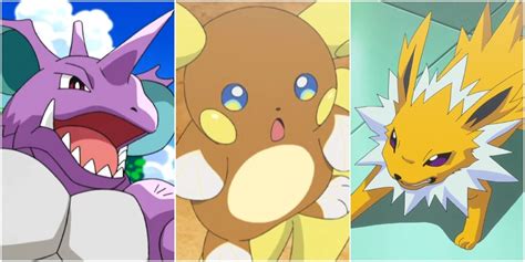 Pokémon: 10 Best Stone Evolutions In The Games, Ranked