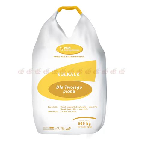 Siarczan wapnia big bag SULKALK 600kg nawóz