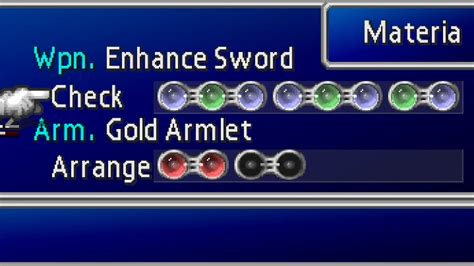 Multi Linked Materia Slots At Final Fantasy 7 Nexus Mods And Community