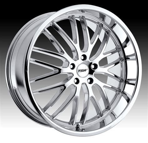 Tsw Snetterton Chrome Custom Truck Wheels Snetterton Tsw Custom