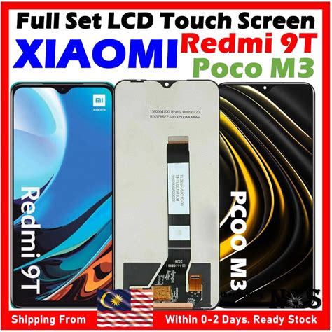 ORl NGS Brand Full Set LCD Touch Screen Compatible For XIAOMI Redmi 9T