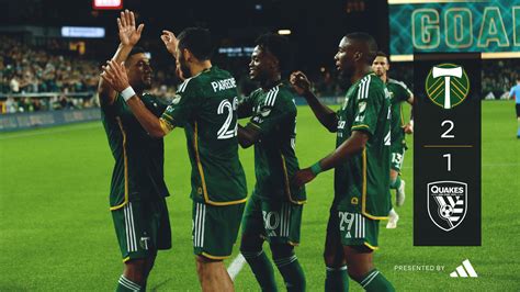 Portland Timbers Extend Win Streak To Three Straight With 2 1 Win Over