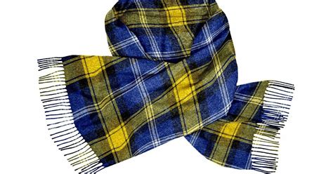 Doddie5 Brush Wool Oversize Tartan Scarf Supporting Scotlandshop