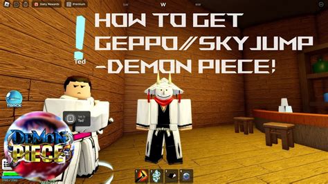 How To Get Sky Jump Or Geppo In Demon Piece Gaming Roblox YouTube