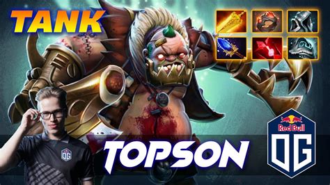 Topson Pudge Tank Dota Pro Gameplay Watch Learn Youtube