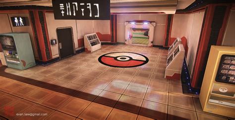 Artist Creates Modern 3d Pokemon Center In Udk