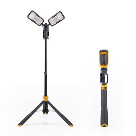 LUTEC LED tripod work light,Max 11000 Lumen,93W 3000K-5000K Dimmable ...