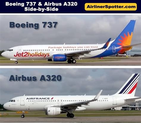 How To Tell Airplanes Apart By Comparing Differences Airbus Boeing