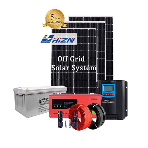 Hizn Off Grid Photovoltaic W Solar Pv Panels Kw Complete Solar