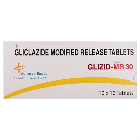 Gliclazide Modified Release Tablets Strength 30 Mg At Rs 60 Stripe In