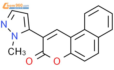 477192 83 9 3H Naphtho 2 1 B Pyran 3 One 2 1 Methyl 1H Pyrazol 5 Yl