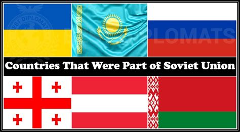 15 Countries That Were Part of the Soviet Union