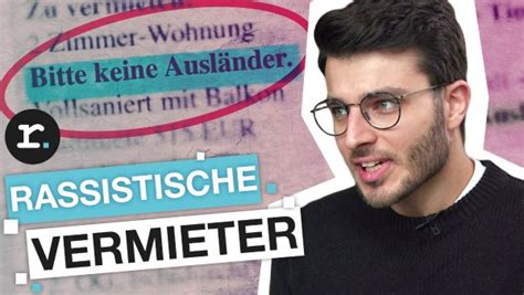 Rassismus Bei Der Wohnungssuche Wie Schlimm Ist Es Wirklich I Reporter