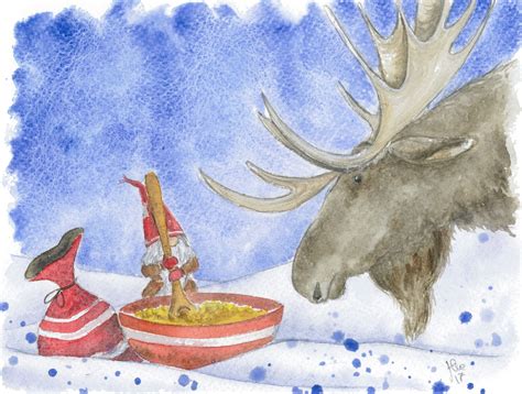 Nisse Postcard - Etsy UK