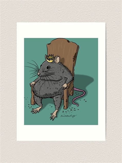 "Rat King" Art Print for Sale by Wootus | Redbubble