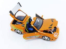 Miniatura Carro Toyota Supra Boneco Brian S Velozes E Furiosos