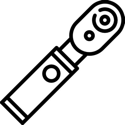 Ophthalmoscope Special Lineal Icon