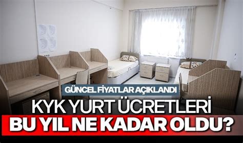 KYK yurt ücretleri bu yıl ne kadar oldu GÜNCEL Turgutlu Yankı