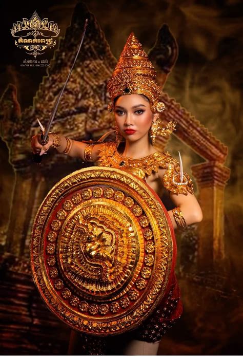 🇰🇭 Cambodia 🇰🇭 Warrior Woman In Angkor Empire ⚜️ Beautiful Women In